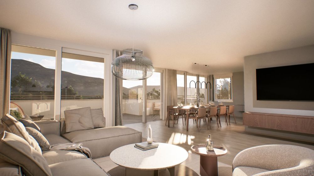 Exklusive 4.5-Zimmer-Terrassenwohnung mit traumhafter Aussicht in Grellingen -  Bild 4