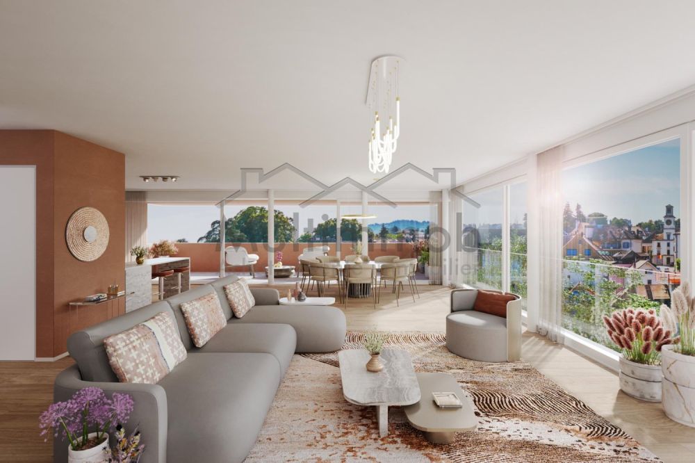 Appartement neuf de standing de 4,5 pièces dans un cadre de vie privilégié - Bild 1