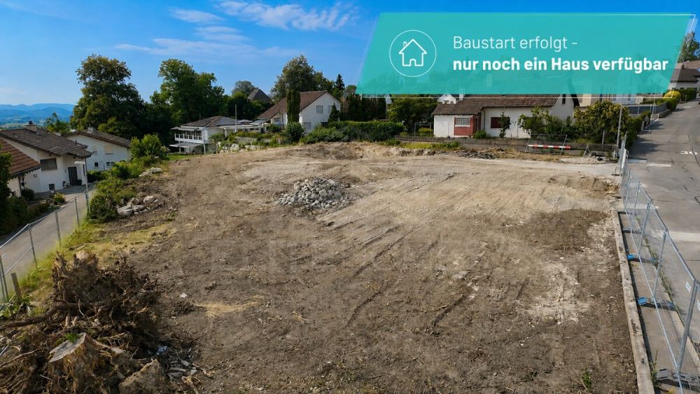 LETZTES VERFÜGBARES HAUS IN EXKLUSIVER LAGE - Bauplatz