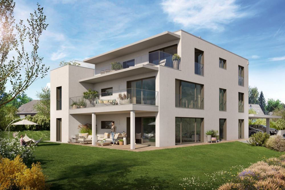 5 1/2 Zimmer Neubau-Wohnung im Erdgeschoss mit grosszügigem Gartenanteil - Bild 2