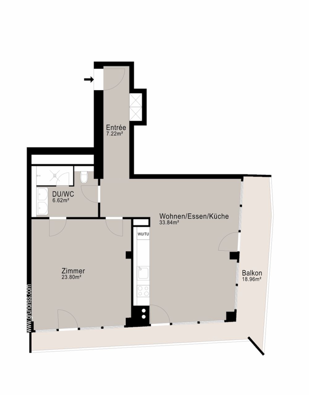 Atemberaubende Panoramasicht - 2.5-Zimmer-Wohntraum in Dübendorf - 13