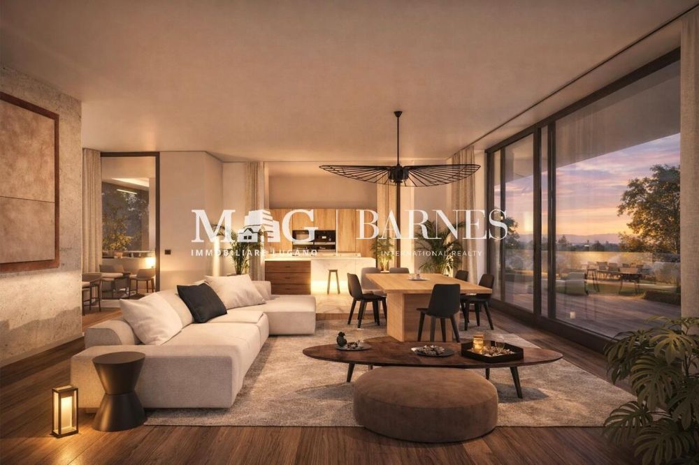 Collina d'Oro: Nuovo Appartamento 4.5 locali con giardino privato - Bild 5