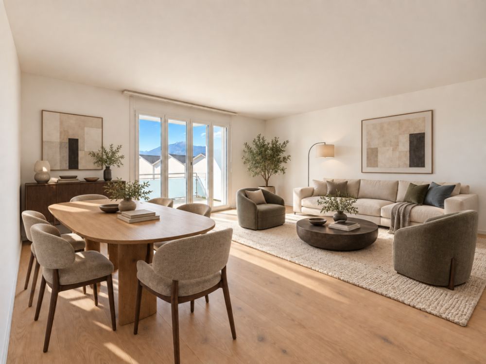Erstvermietung Stickerhof - Moderne 3.5-Zimmer-Mietwohnung mit stilvollem Ausbau -  Bild 3