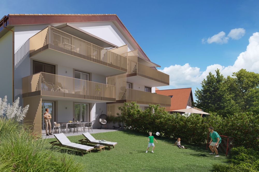 Dernier appartement 4,5 pièces au rez-de-chaussée - Bild 1