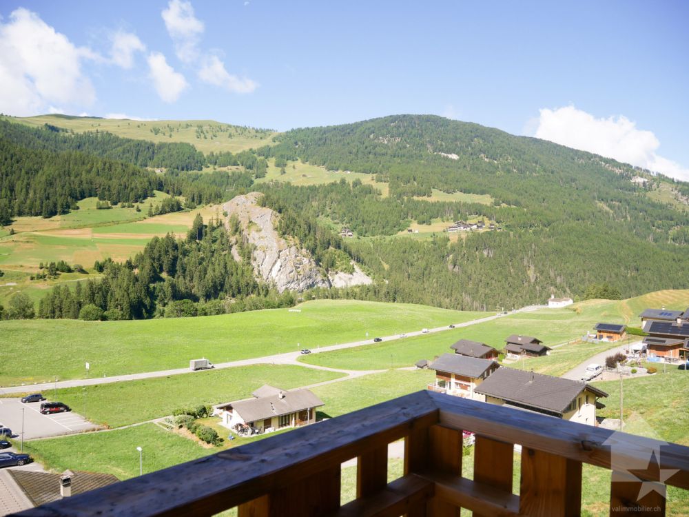 Superbe chalet neuf à Liddes ! Ensoleillement top et belle vue ! - Vue