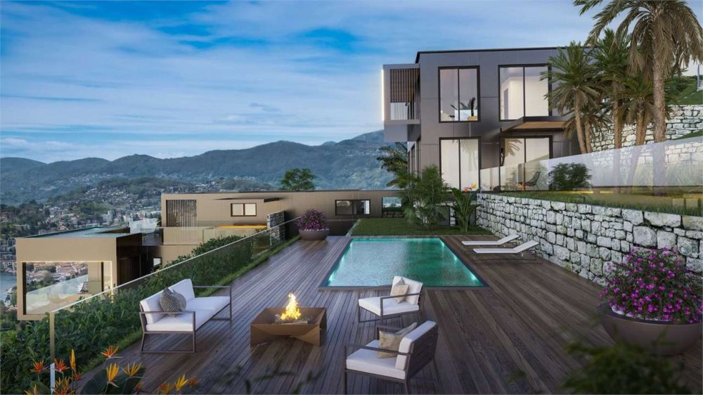 VILLA DI LUSSO IN COSTRUZIONE CON VISTA LAGO - Bild 1