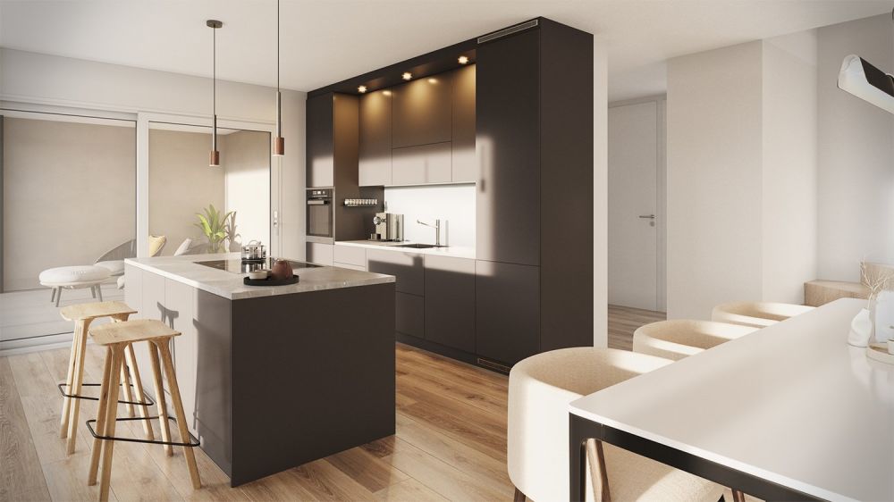 Neubau 5.5-ZI-EFH mit Attika-Geschoss / Reinach AG - Sonnenlage und Weitblick - Bild 3