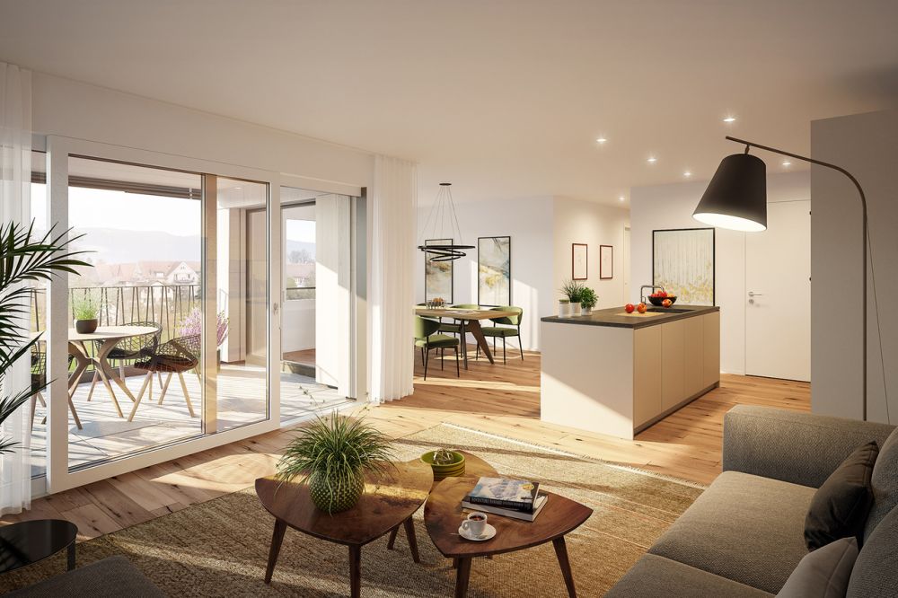 *NATÜRLICH WOHNEN, NEUMATT FULENBACH / 4 ½-ZIMMER NEUBAUWOHNUNGEN* -  Bild 1