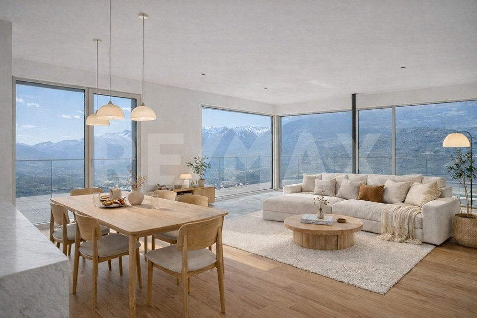 Penthouse 4.5 pièces avec terrasse panoramique de 150 m² sur les hauteurs de Sion -  Bild 2