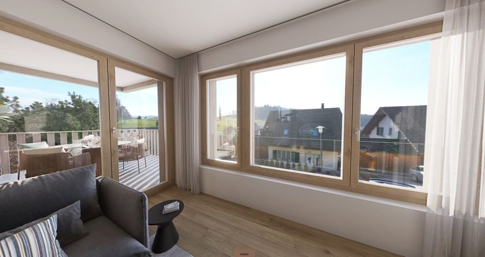 RESERVIERT - Maisonettewohnung mit weitläufigem Panorama -  Bild 3