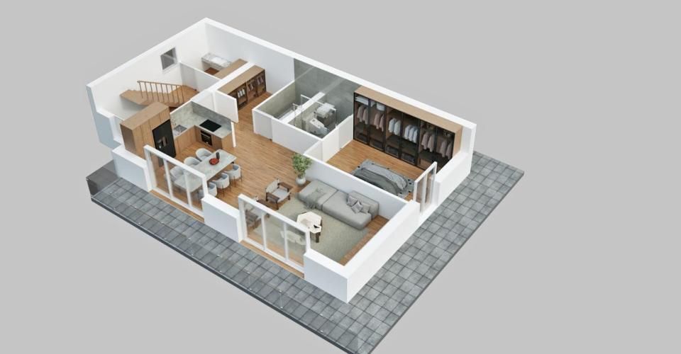 Chalet à vendre à Collombey - Les Neyres - Villa 5.5 pièces - image - 4