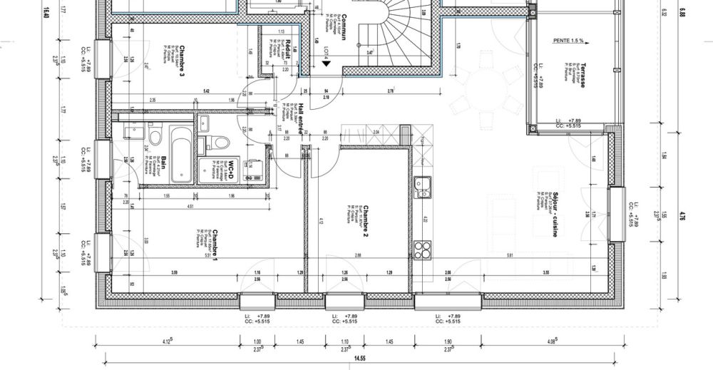 VUE PANORAMIQUE - 4,5 pces avec balcon orienté Ouest ! - Bild 9