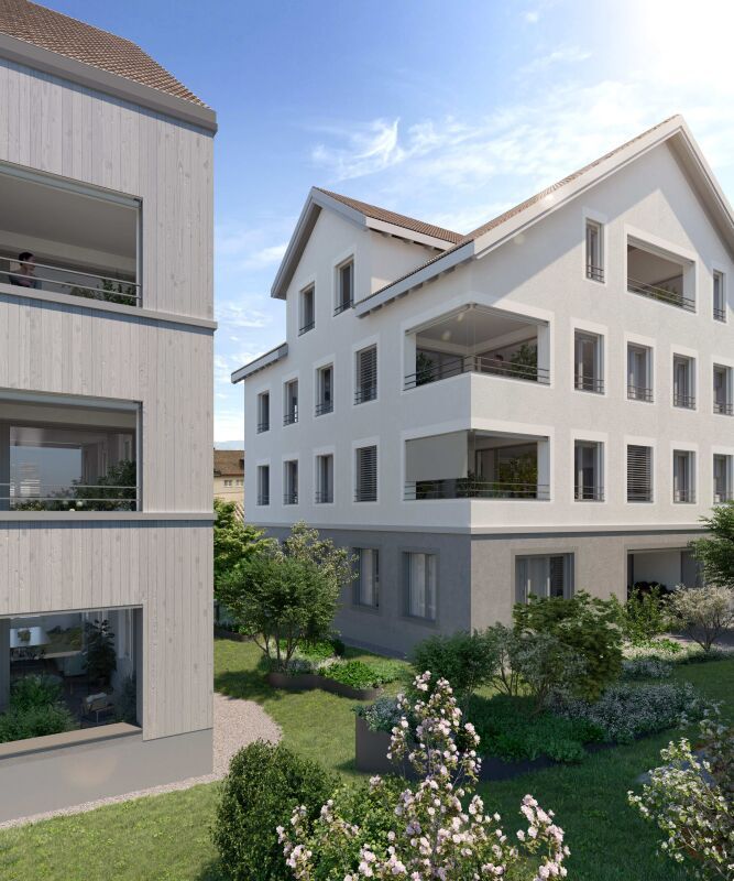 4.5-Zimmer-Gartenwohnung "Wohnen Neugass" - 4.5-Zimmer-Gartenwohnung "Wohnen Neugass" - 3