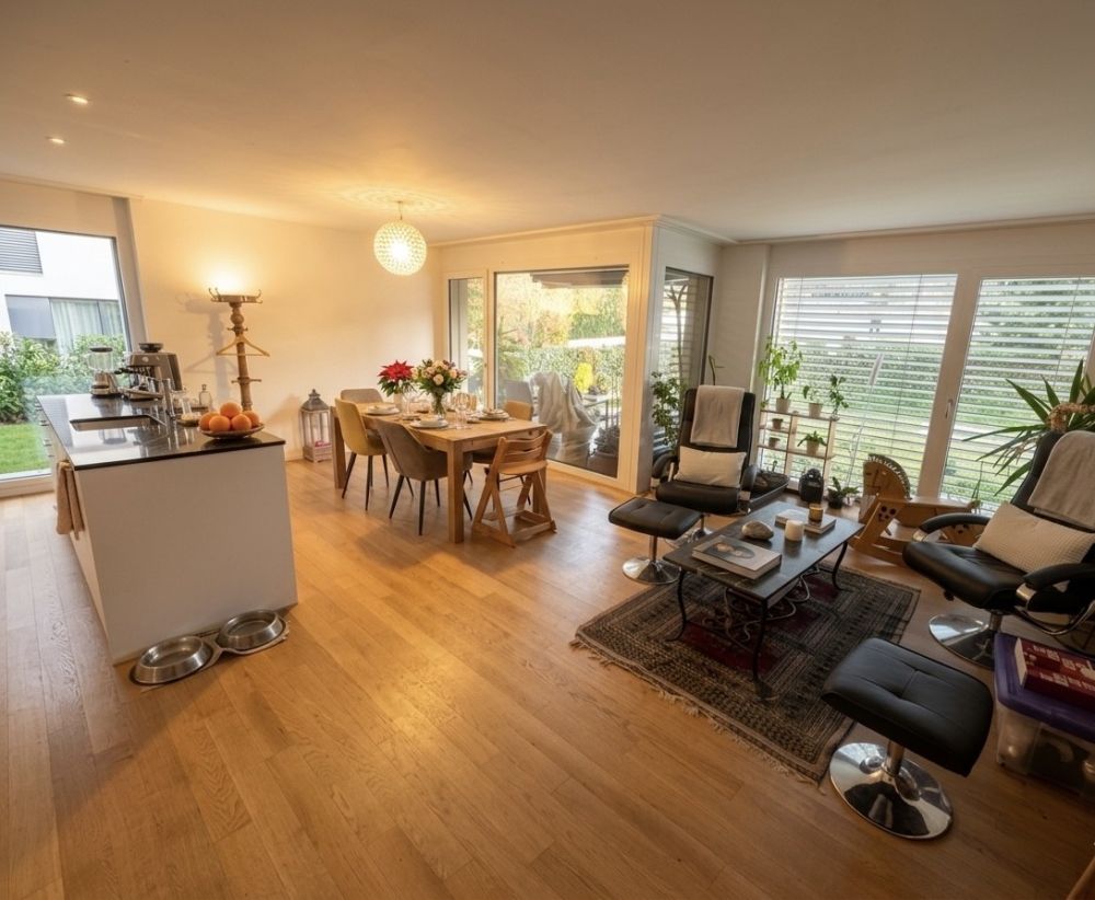 Zimmer mit Badezimmer im Neubau -  Bild 1