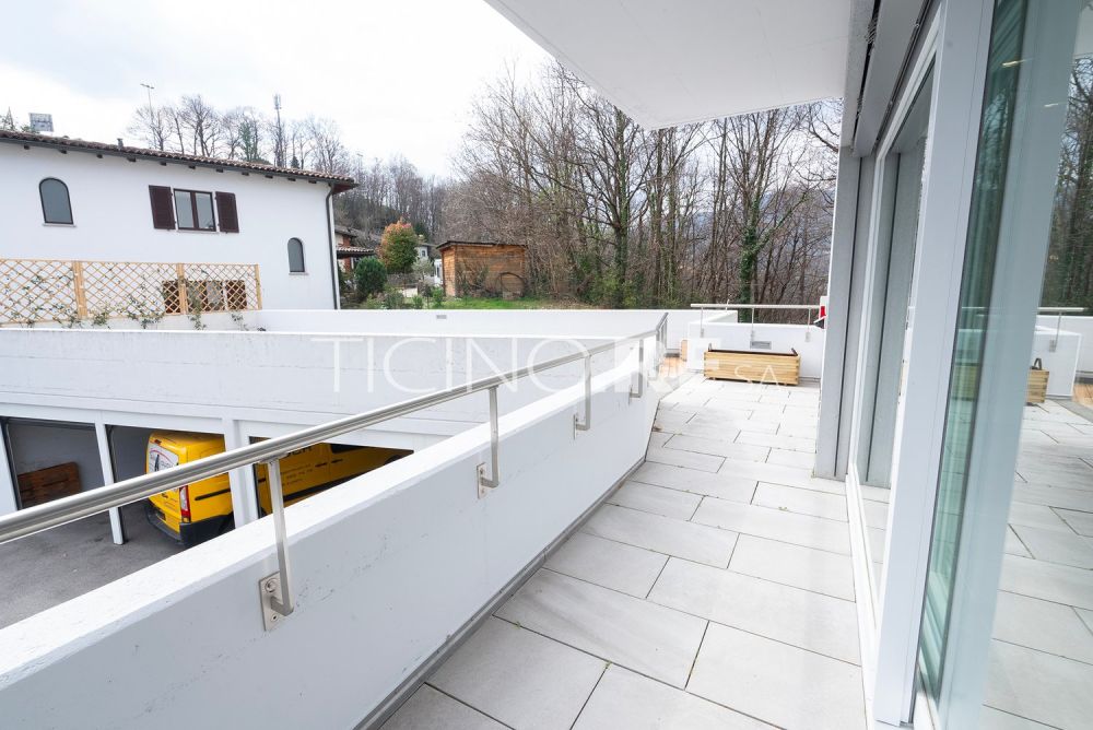 Lugano-Breganzona moderno appartamento di 4.5 locali con ampia terrazza -  Bild 13