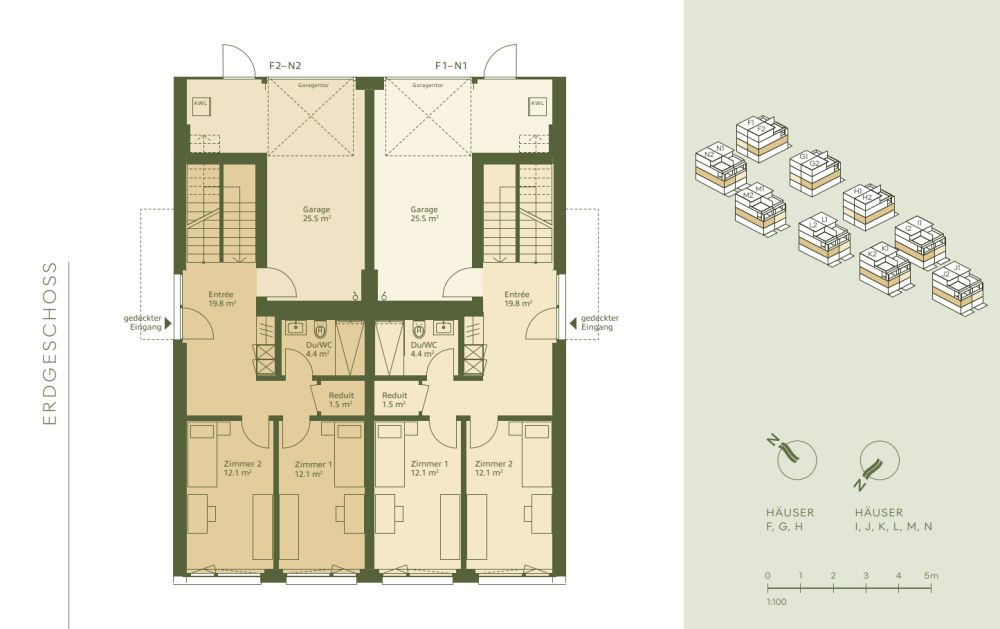 Exklusive 5.5-Zimmer-Einfamilienhäuser (DEFH) - Steinmatt am Rubibach - Bild 10