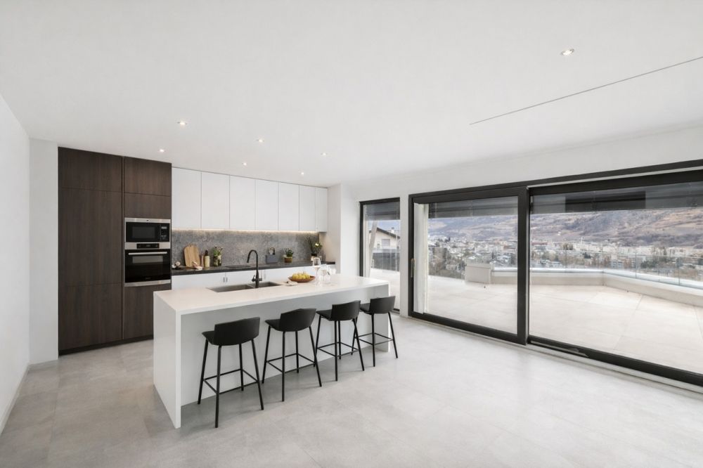 Attique exceptionnel avec vue sur les châteaux - Proposition d'aménagement