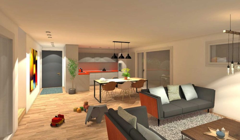 Maison contemporaine de 5.5 pièces - St-Pierre-de-Clages -  Bild 5