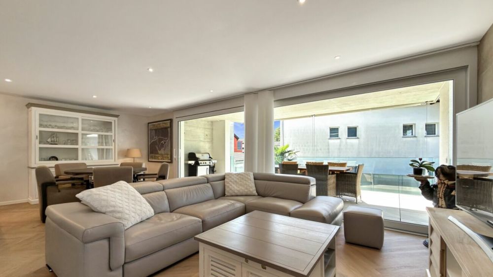 Losone - Exklusive Wohnung mit privatem Garten -  Bild 3