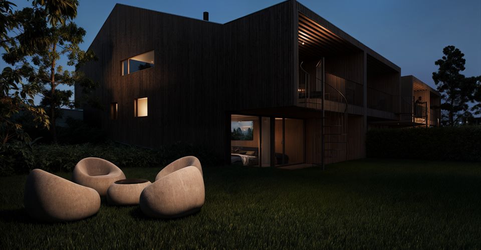 MUVERAN: Villa d'architecte exclusive et son sublime panorama Alpes-Leman - Villa 6.5 pièces - image - 3