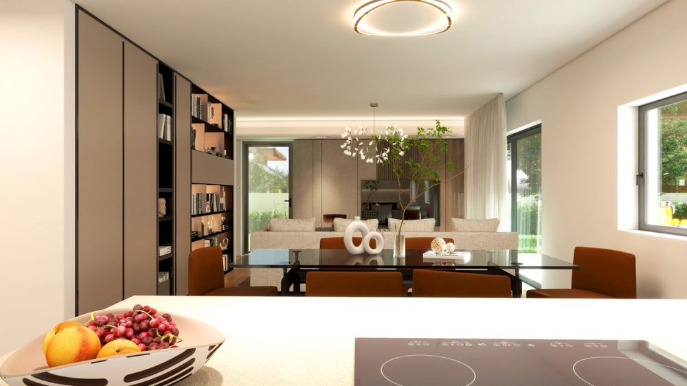 Nuove case 4,5 di medio-alto standing con giardino in edificazione. - Bild 4