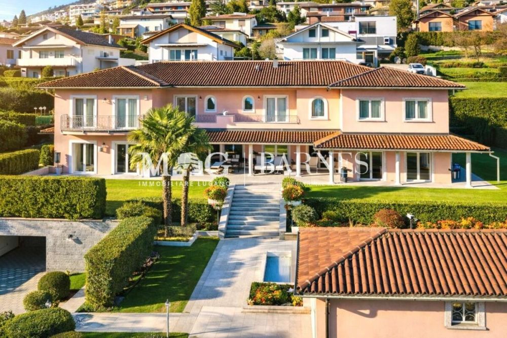 Lugano, Manno: VILLA SIGNORILE, elegante con piscina e dépendance - Bild 1