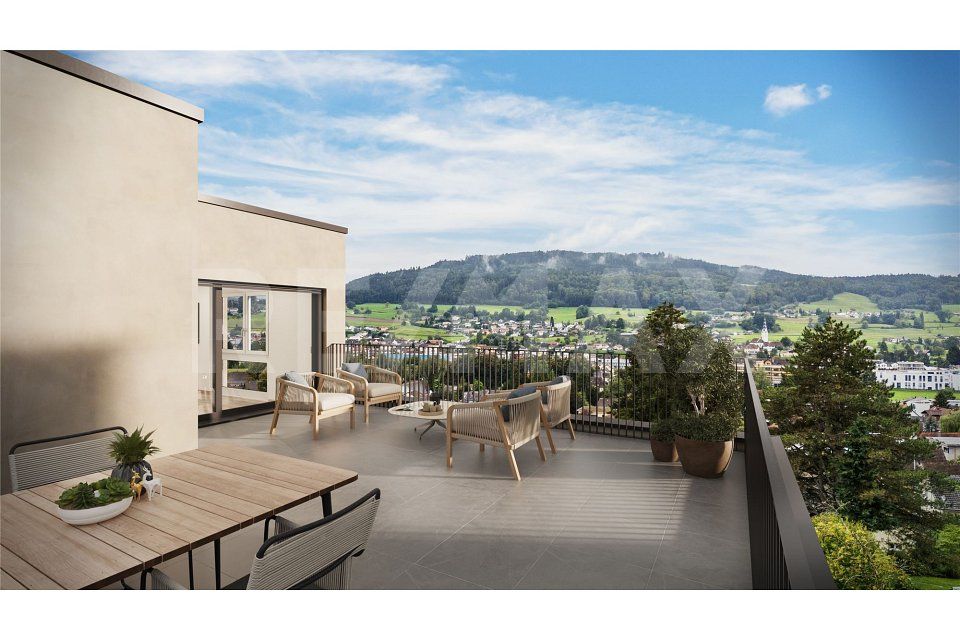 exklusives Minergie-Einfamilienhaus (Haus 5): mit Weitblick, Terrasse und nachhaltiger Bauweise -  Bild 9