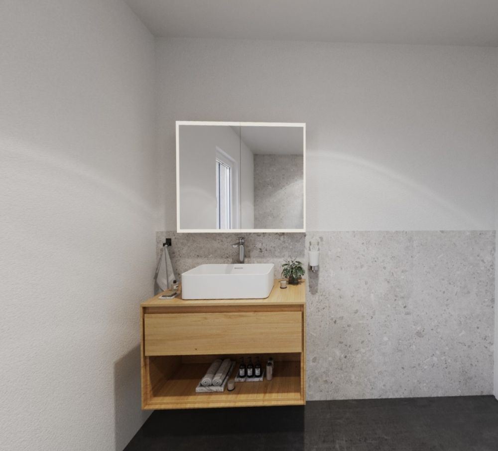 3.5 Z.-Attika-Wohnung (F), 84m2 Netto Wohnfläche, 79m2 Terrasse - Sep. WC