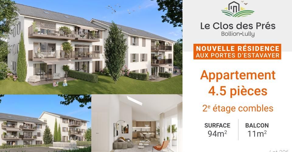 4.5 pièces sous combles dernier étage sud/ouest - Appartement 4.5 pièces - image - 6