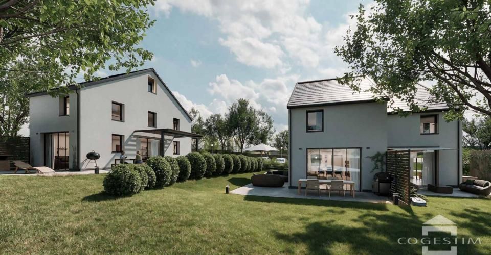 Villa familiale 4.5 pièces avec terrasse et grand jardin - Maison contiguë 4.5 pièces - image - 1