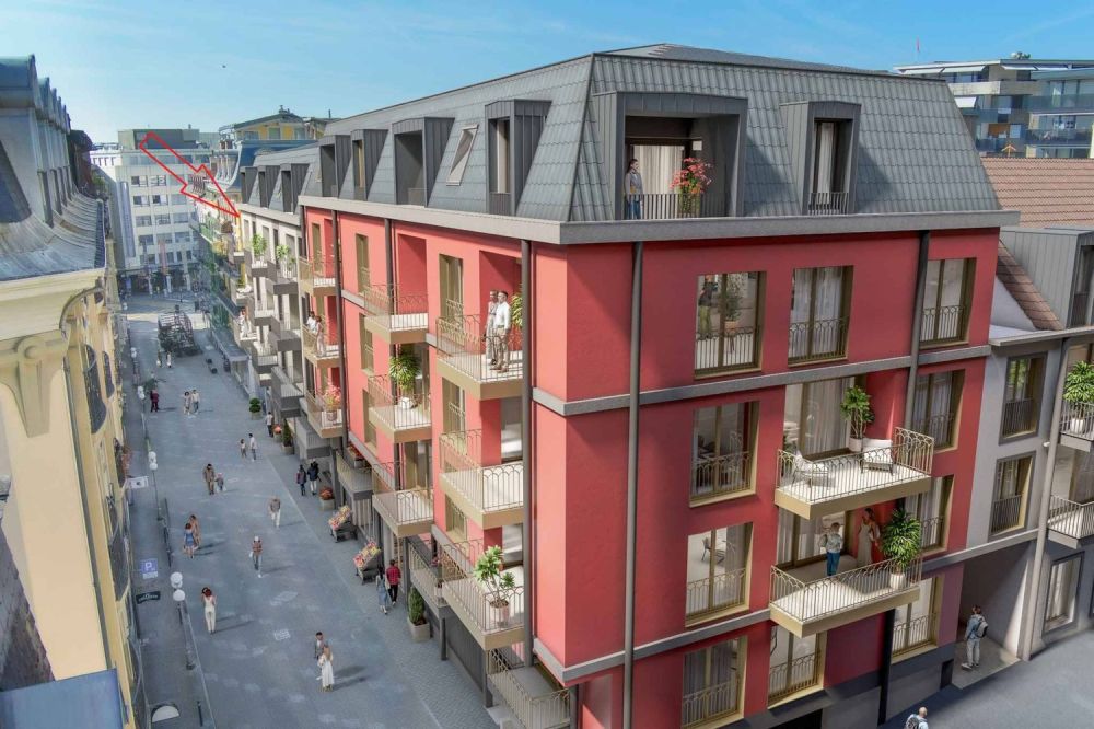Superbe 4.5 pièces neuf d' Angle - Sud-Ouest  97 m2 + Balcon -  Bild 1