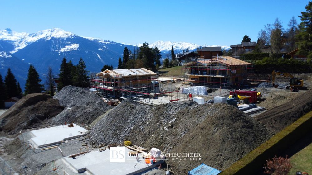 Élégant chalet neuf de 4.5 pièces en résidence principale - Chantier en cours