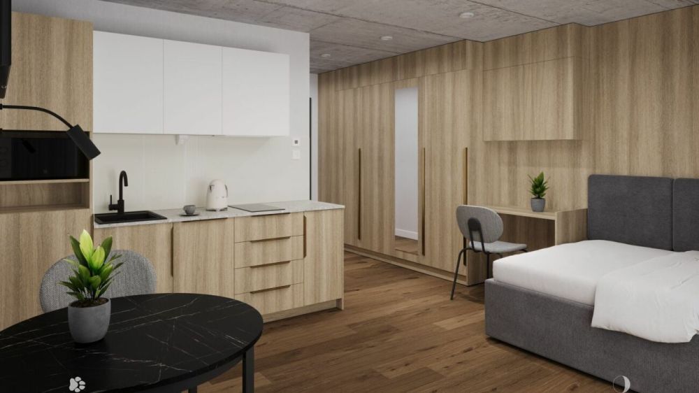 Vollmöbliertes BASIC Apartment - 25 m2 -  Bild 3