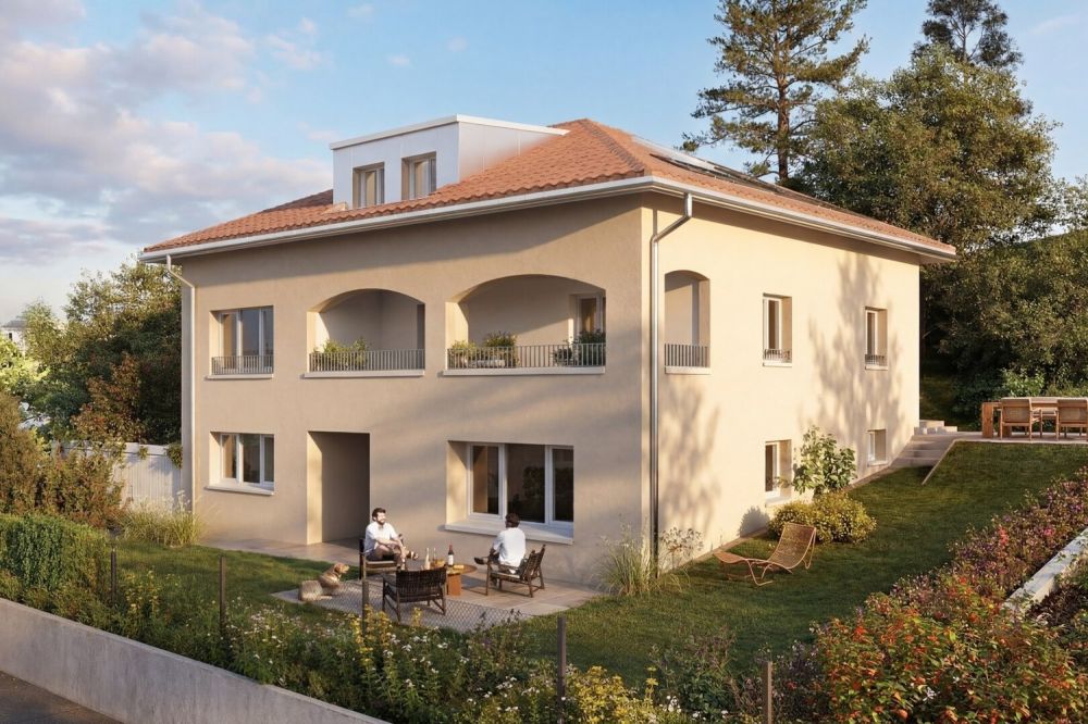 Appartement neuf de 4.5 pièces avec jardin de 712 m2 privatif -  Bild 6