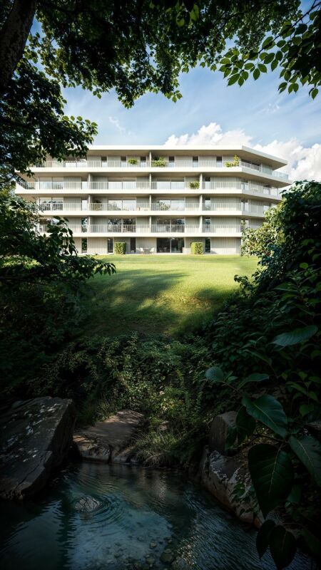 Magnifique et spacieux appartement de 3,5 pièces, situé dans un environnement calme et bucolique -  Bild 7