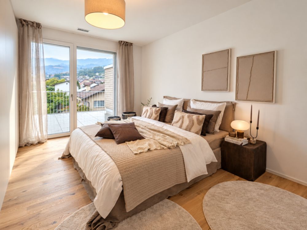Äusserst hochwertige Attikawohnung mit riesiger Terrasse und wunderschöner Weitsicht -  Bild 10