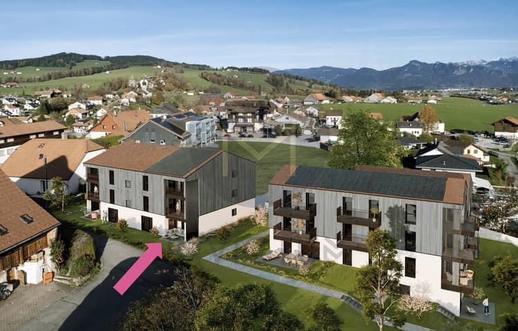 Rez de jardin - www.loreedumoleson.ch - 3.5 102 m2 -  Bild 1