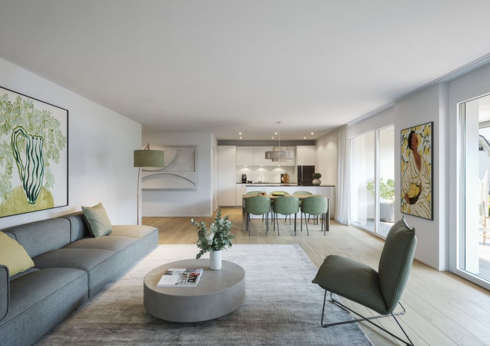 WALTPARK - Variabler Grundriss in 3.5 oder 4.5 Zimmer Variante möglich -  Bild 5