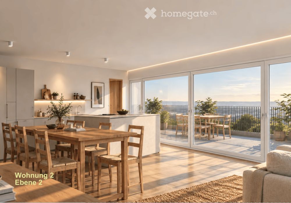 ISESTANGE Killwangen – Terrassenwohnungen mit Weitblick ins Limmattal -  Bild 3