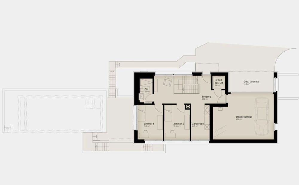 323 m² | Luxuriöses 6.5-Zimmer-Einfamilienhaus mit Pool -  Bild 12