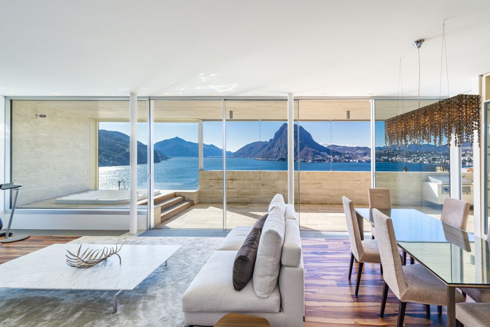 Residenza Executive | Attico di prestigio con vista panoramica sul Lago di Lugano -  Bild 3