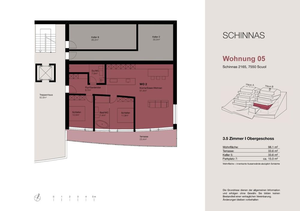 Neubau: 3.5-Zimmer und 4.5-Zimmer Terrassen-Erstwohnungen in Schinnas - Bild 11