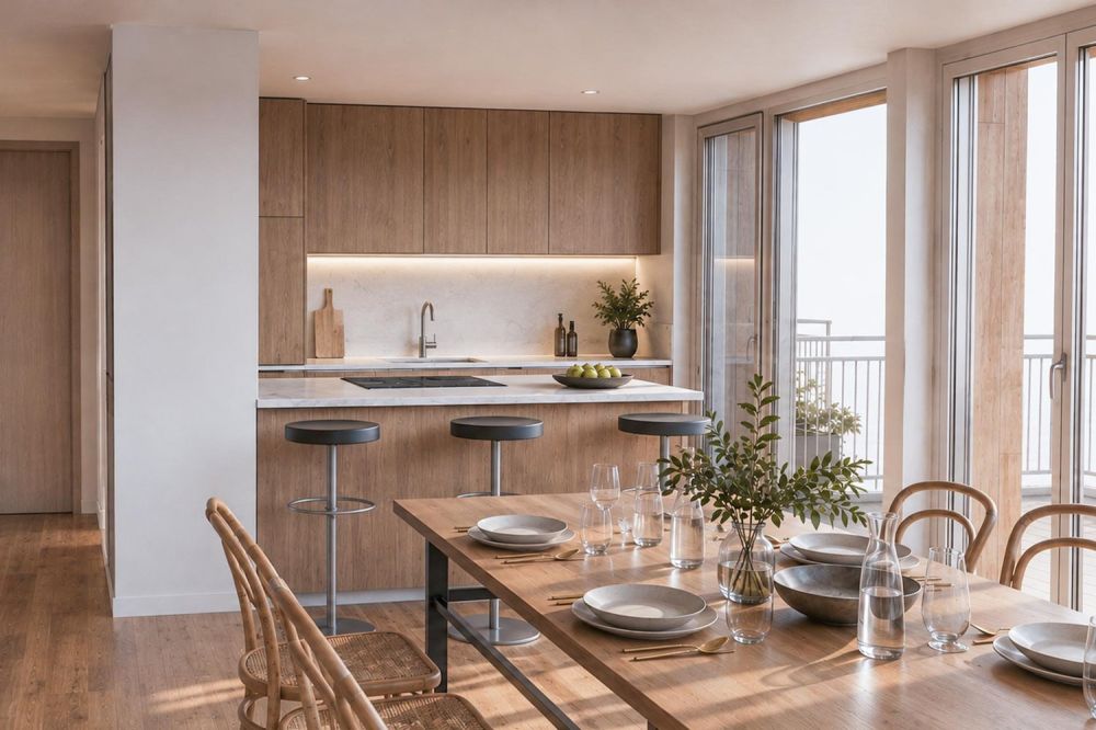 Neubau Dreifamilienhaus Harschwendi – Wohnung Ost -  Bild 4