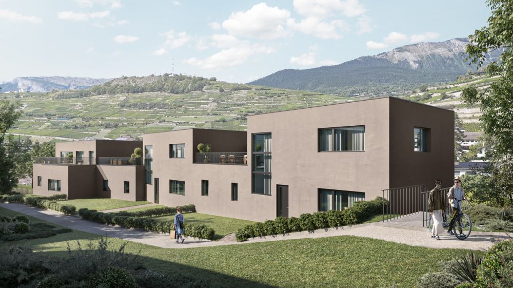 "ROCHER EN VILLE" 6 VILLAS DE STANDING AU COEUR DE SION -  Bild 7