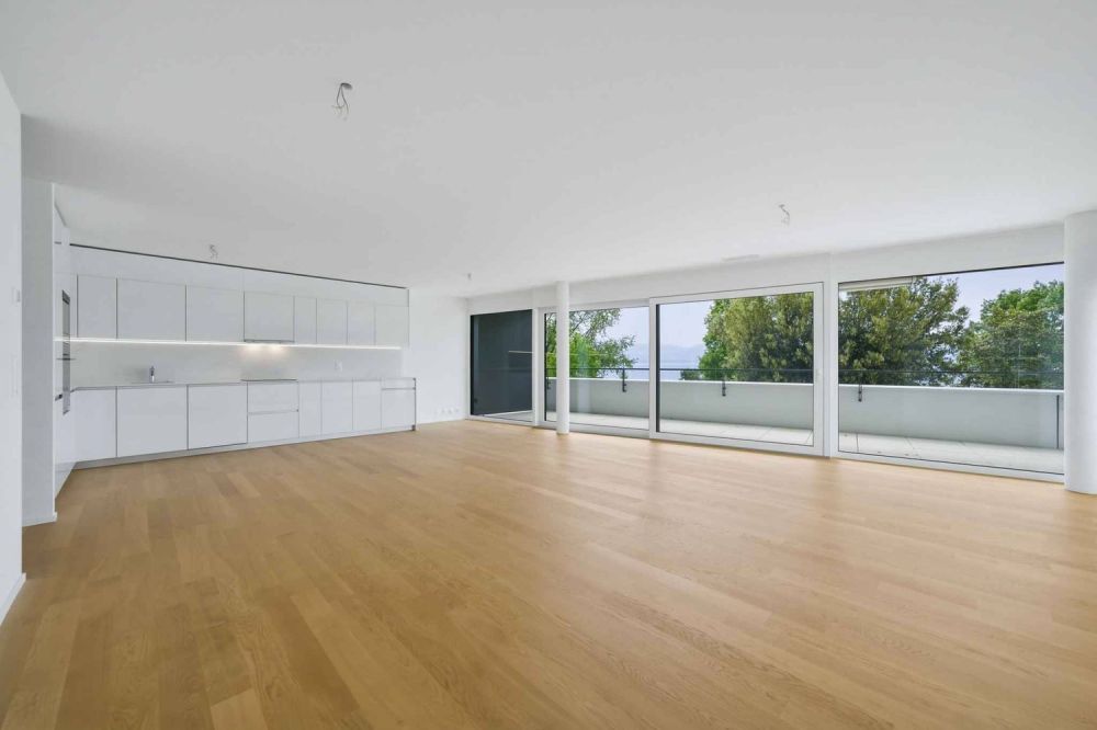 Neue Luxuswohnung - 4,5 Zimmer Eckwohnung mit 76m² Balkon - Seeblick -  Bild 1