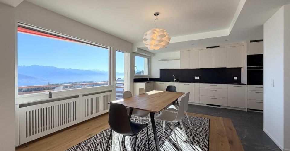 Location à l'année d'un duplex de luxe à Crans-Montana – Dernier étage, vue montagnes & pistes de ski - Duplex 4.5 pièces - image - 3