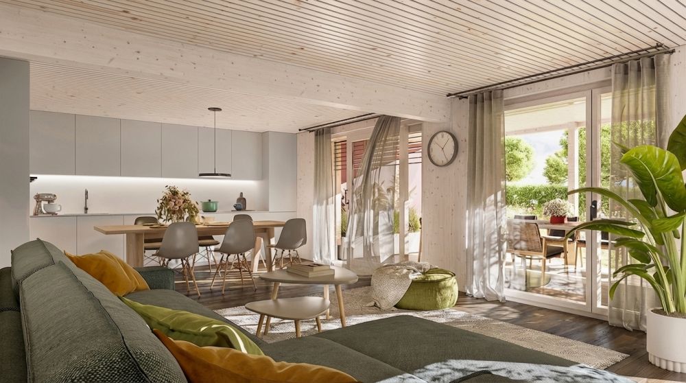 Gesundes, modernes Wohnen in 4.5-Zimmer-Neubau-Wohnung an ruhiger Lage in Wittenwil -  Bild 1