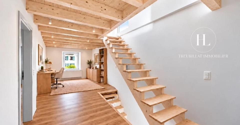 Maison de caractère rénovée au coeur de l'Ajoie entre nature et authen - Maison 7 pièces - image - 9