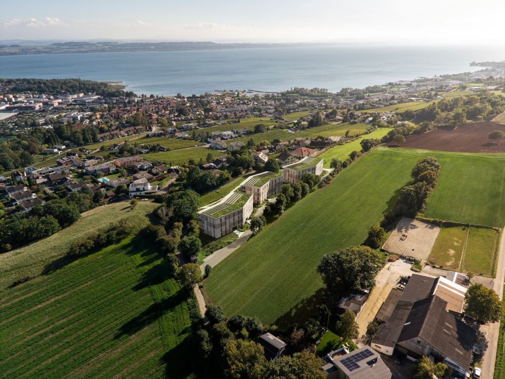 Nouveau projet à St-Blaise - 3.5 pièces avec vue lac -  Bild 1