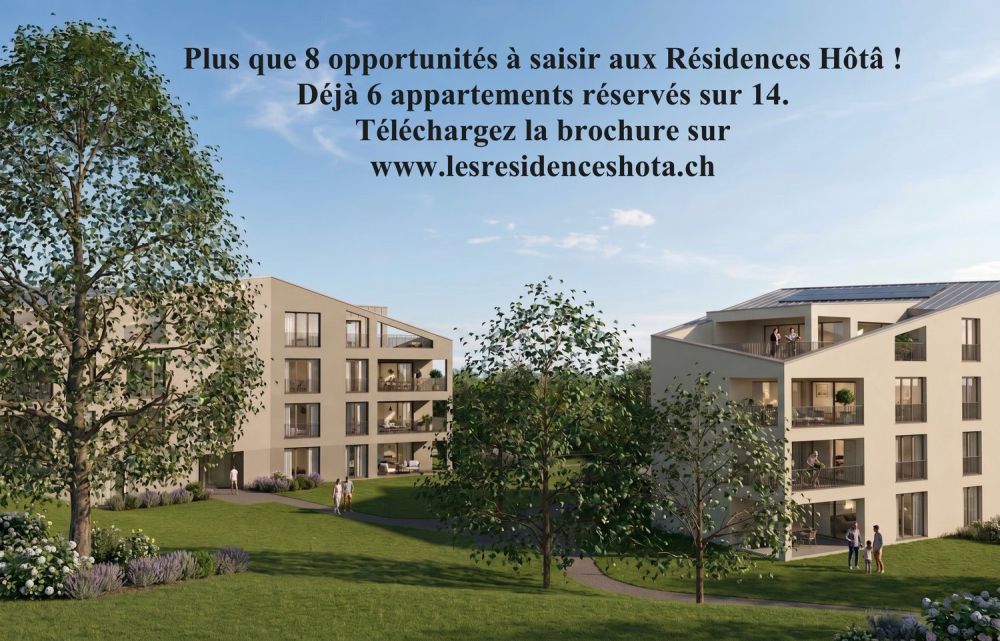 Superbes appartements de 3.5, 4.5 et 5.5 pcs à vendre en PPE dans un cadre verdoyant à Saignelégier -  Bild 1